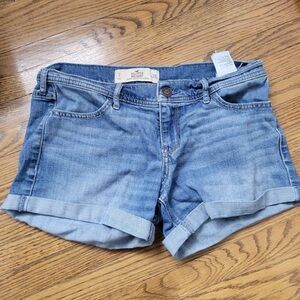 Hollister Light Blue Denim Women's Shorts